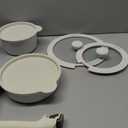 SENSARTE 17 Piece Pots and Pans Set, Nonstick Detachable Handle Cookware Set, Induction Kitchen Cookware Set with Removable Handle, Healthy Non Stick for RV, Dishwasher  Oven Safe, PFOA Free (White)