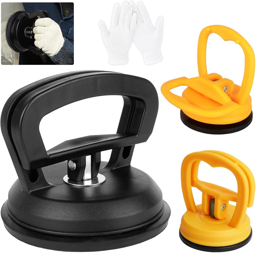 3Pcs Car Dent Puller,Dent Remover Tool for Car, Powerful Car Dent Suction Puller, Fast Repairs Minor Car Dents, Hail Damage, Lifts Glass, and Moves Objects