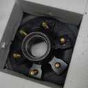RV MURTS Trailer Hub Kit 6 Bolt on 5.5 for 5,200 lbs, 6,000 lbs, 7,000 lbs Trailer, 12'' x2'' Electric Brakes Assembly with 5 Holes, Trailer Axle Bearing Kit, Grease Seals.