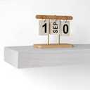 SAUMONIERES Fireplace Mantel Shelves 60 Inch Solid Wood Wall Mounted Long Floating Shelf Hollow, White