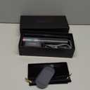 Jack Rose Travel Steamer for Clothes, 100-220V Portable Iron,15s Heat Up, Steamer Iron 2 In 1, Travel Size, Large Ceramic Heat Panel, for Global and Europe (Purple)