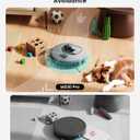 Lefant Robot Vacuum and Mop, Upgraded LiDAR Navigation, 450ml Visible Dustbin, Strong Suction, Multi-Floor Mapping, Self-Charge, WiFi/Alexa/APP, Multi-Surface Cleaning, M330 Pro Grey