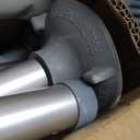 Medical king Toilet Safety Rail - Adjustable Detachable Toilet Safety Frame with Handles Heavy-Duty Toilet Safety Rails Stand Alone - Toilet Safety Rails for Elderly, Handicapped - Fits Most Toilets