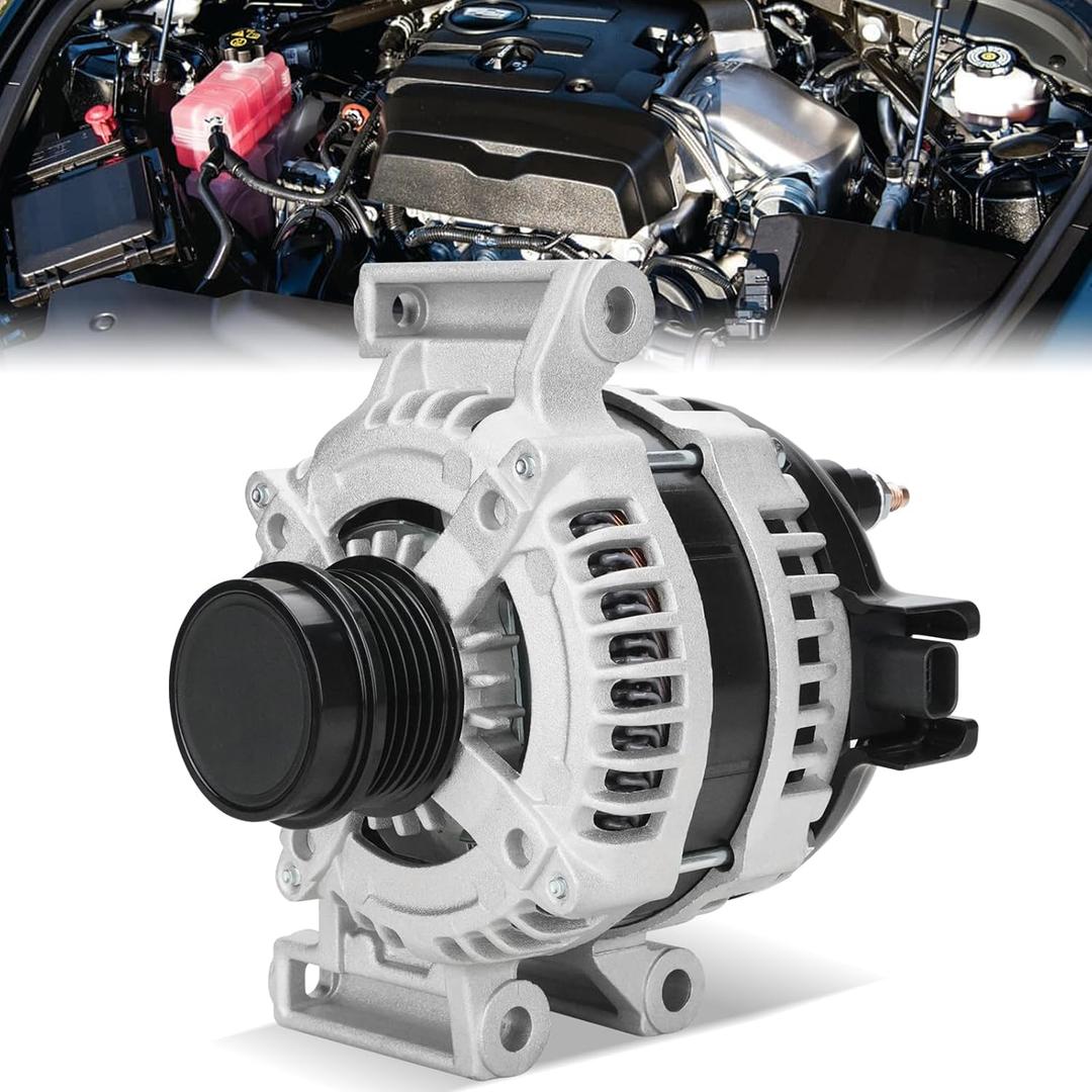 Automotive Alternator Replacement fit for 20182020 Chevrolet Traverse: New 12V 150A 5Groove Car Alternator for 2014 2015 Cadillac CTS,20132015 ATS,20172020 Buick Envision,1042118170, 22892568