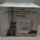 PawsPik Automatic Microchip RFID Cat Feeder,16-Cup, ISO Microchip & PawsPik RFID Tag Compatible, App Control, Portion Control