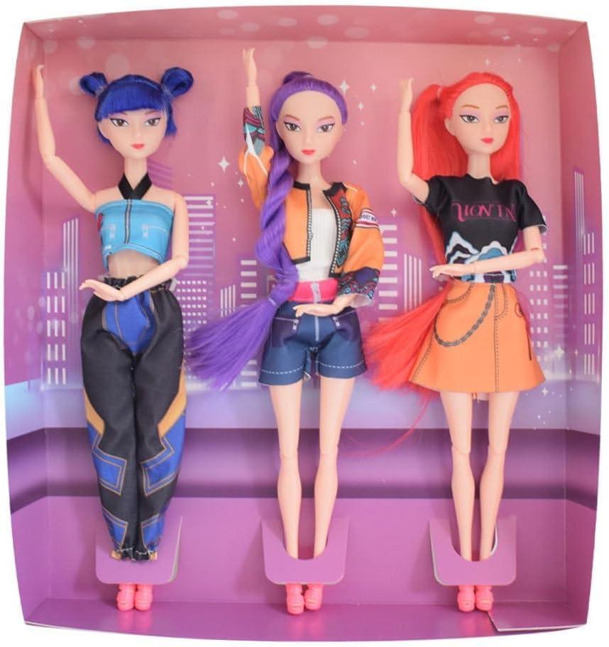 Demon Hunters 11.5'' Fashion Doll for,Articulated Girl Group Doll,Perfect Christmas and Birthdays Toy Gift for Girls Fans, Medium