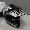 XFMT Youth Dirt Bike Helmet DOT Approved Kids Full Face Motocross Helmets, X-Large (Black, XL)