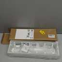 LUCYCAZ Adjustable Over The Door Hooks Organizer, Hanger Storage with 10 Coat Hooks & 2 Mesh Basket, Over The Door Towel Rack Organizer for Bathroom, Bedroom, Kitchen (White)