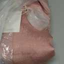 Ling's moment Dusty Rose Wedding Table Cloths in Velvet-Like Fabric, 9ft x 11ft, Fits 4ft/6ft Rectangular/Round Sweetheart&Head Table for Wedding Reception, Bridal Shower, Birthday Decoration
