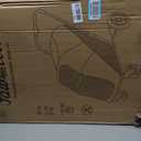 Dog Stroller for Large & Medium Dogs, 4 Wheels Pet Stroller for Large Dogs up to 120lbs, Extra Large Dog Stroller with Foldable Design, Sun Shades, Storage Pocket, Breathable Mesh