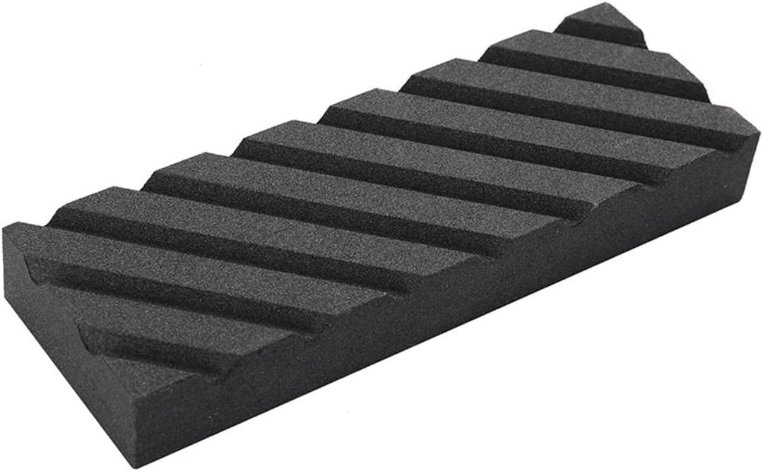 Flattening Stone with Grooves and Grit Grooves for Re Levelling Any Whet stones, Oil Stones, Waterstones (7.1x2.4x1in)