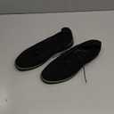 Men's Oxford Dress Shoes Classic Lace Up Casual Suede Leather Low-Top British Business Breathable Formal (9, Black)