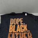 Black Dad Dope Black Father Fathers Day T-Shirt 2XL 