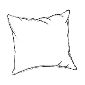Marble Pillow, White