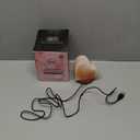 HOMY LED USB Himalayan Heart-Shaped Salt Lamp, Multi Color Changing in 7 Colors, Small About 4.1 Inches 1.5 lbs, No Installation Required Great Decor for Home Office Hotel,Great Decor, Best Gift