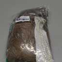 karlery Women Men Long Curly Light Brown Wig with Necklace 70s 80s Rocker Mullet Costume Wig Halloween Cosplay Party Wig