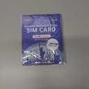 10 x Prepaid 5G/4G LTE Data SIM Card Support AT&T, T-Mobile Network, USA Data Only SIM Card for Unlocked Security Cameras/Smart Phone/Tablet/Mobile WiFi Hotspot/Smart Watch, No Contract