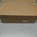 Glass Storage Containers,Clear Glass Jar with Lid, for Pantry - Flour, Coffee bean, Cookies, Pasta, Candy, Set of 4