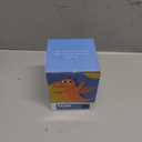 3D Printed Flying Dragon Egg - 7" Winged Dragon in Diamond Easter Eggs, Flexible Crystal Animal Inside, Mystery 3D Gift, Desk Decoration, Fidget Toy (M Rainbow)