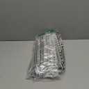 Artoid Mode Black Farmhouse Woven Braided Stripe Placemats Set of 4,12x18 Inch Seasonal Holiday Table Mats Party Kitchen Dining Decoration