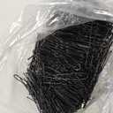 U-shaped Hair Pins, 200 Count for Women Lady Girls Bobby Pins French Historical Hair Pin Hair Styling Pins Hair Accessories (Black, 2.4 Inch)