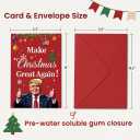 3 x Funny Trump Christmas Card, Holiday Greeting Card Humor Gift for Family and Friends  Hilarious & Heartfelt Xmas Card for Dad, Mom, Husband, Wife, or Colleagues  Premium Quality, Perfect for Christmas or Unique Gift