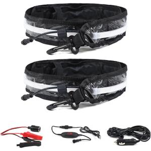 12V Led Light Strip,4ft RV Awning Lights with 140 SMD 2835 LED Chips,IP68 Waterproof Led Light Bar for Outdoor Camping and Overland,2PC
