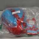 Janmercy 3 Pcs Tulle Tutu Costume Accessories Set Tutu Skirts Blue Wig Full Length Striped Tights Halloween Girls Costumes (2-8 Years)