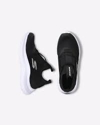 Skechers Skech Fast Sneaker, Black/White, 12 US Unisex Little Kid
