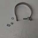 EVIL ENERGY 4.0 Inch Exhaust Clamp,Narrow Band Muffler Clamp Stainless Steel for Pipes,Mufflers,Catalytic Converters