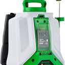 Battery Powered Backpack Sprayer 4 Gallon Electric Sprayer Equipped with a Big Pump, 65/95 PSI Battery Waterproof Sprayer for Spraying, Cleaning