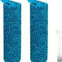 WW200 WW201 WW205 Brush Roller Replacement Parts Compatible with Shark Hydroduo Cordless Wet Dry Hard Floor Cleaner with Dirt-Reveal Technology, 2 HydroDuo Brushrolls, 1 Cleaning Brush, XSKBRSHRL200