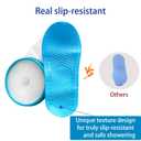 Tideshake NonSlip Waterproof Foot Cast Cover for Showering, Reusable Adult Foot Cast Protector, Cast Covers for Shower Foot & Ankle, Watertight Cast Bag for Surgery, Burns, Wounds & After Surgery Recovery