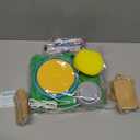 Pottery Wheel for Kids - Complete Pottery Painting Kit Arts and Crafts for Kids Ages 8-12 with 3 Pack Air Dry Clay Art Supplies Toys for Girls Boy Birthday Gift for 6 7 8 9 10 11 12+ (Green)