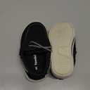 tombik Toddler Boys & Girls Boat Shoes Kids Canvas Sneakers (Toddler/Little Kid) (Black)- 6