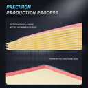 Engine Air Filter, CA12295 Compatible with Subaru Crosstrek 2018-2024, Forester/Ascent 2019-2024, Outback/Legacy 2020-2024, Impreza 2017-2024, WRX 2022-2024, Flexible Panel Air Filter