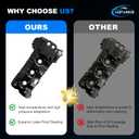 Engine Valve Cover w/Gasket Jaeparbus Compatible with Ford F-150 Expedition 2013-2017 Transit 150 250 350 2015-2022 Lincoln Navigator 2015-2017- 3.5 V6 Replaces BL3Z-6582-H DL3Z-6582-C