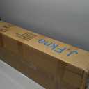 Queen Bed Frame with LED Lights & Charging Station, Metal Platform Bed Frame with 2 Tier Storage Headboard, Under Bed Storage, No Box Spring Needed, Noise Free, Easy Assembly