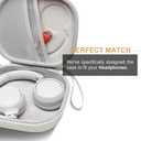 LTGEM Case Compatible with JBL Tune 510BT 520BT 500BT 570BT 660NC 710BT 720BT 770NC & Live 460NC 660NC 670NC 770NC 760NC Headphones, White