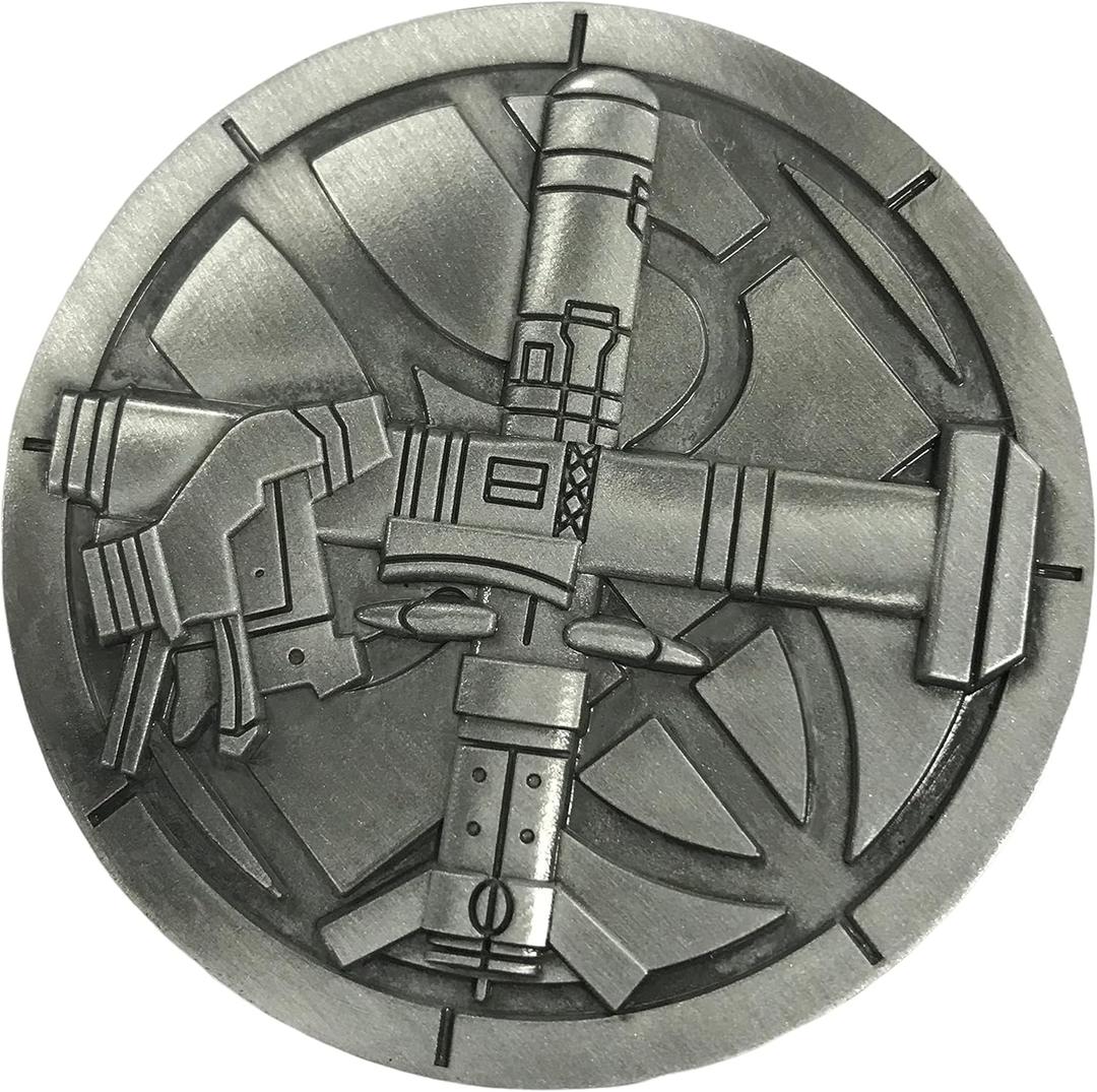 Challenge Coin #11 Ukraine Javelin Protect us