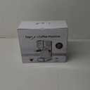 Espresso Machine 20 Bar, Compact Espresso Maker, Stainless Steel Expresso Coffee Machines with Steam Milk Frother & 34oz Removable Water Tank for Home Latte, Cappuccino, Silver