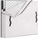 Mattress Bags for Moving and Storage with 8 Handles - Mattress Cover for Moving - Heavy Duty, Strong Zipper Closure, Moving Supplies & Moving Bag - Semi-Transparent, Queen