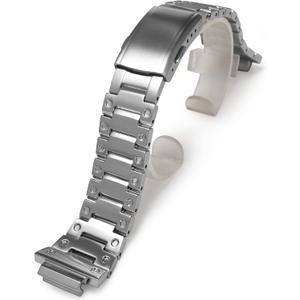 MOD Kit Quick Release Bracelet Metal Watchband Modified Strap 316 Stainless Steel Strip Compatible With Casio For G-SHOCK Men's GM2100 GM2100B-3A