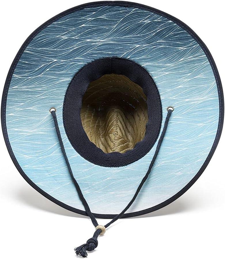 Costa Del Mar Mens Swells Straw Lifeguard Sun Hat, Natural