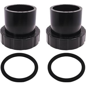 SPX3200UNKIT Pump Union Connection Kit (2-Pack) Compatible with Hayward Tristar, Northstar, EcoStar Pumps&Select SwimClear Cartridge Filters