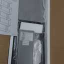 Gadroad 5-Tier Geometric Bookcase, S Shaped Bookshelf, Wood Decorative Storage Shelving, Modern Freestanding Display Shelves, Tall Book Shelf Unit for Living Room Bedroom, Black