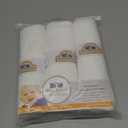 BlueSnail Quilted Thicker Waterproof Changing Pad Liners,3 Count(Snow White 13 x 27)
