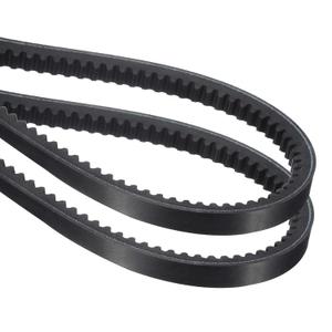 uxcell 2Pcs AX44 EPDM V-Belt, Raw Edge Cogged Industrial Rubber V Belt 1/2" Width x 46" Outside Circumference