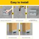 Galvanized Post Base for Concrete, Adjustable Aluminum-zinc Plated Steel Deck Post Anchor Base,Post Base Holder with 1" Standoff for Deck Gazebo Pergola Porch (10, 6x6)