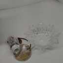 CVKASH Vintage Glass Pendant Light Fixture Black Modern Adjustable Chandelier Hanging Light for Farmhouse Dining Room Kitchen Bedroom Hallway Island